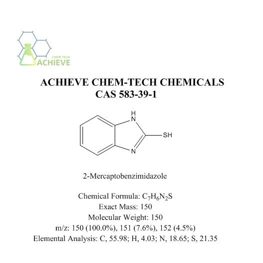 2-merkaptobensimidazol CAS 583-39-1