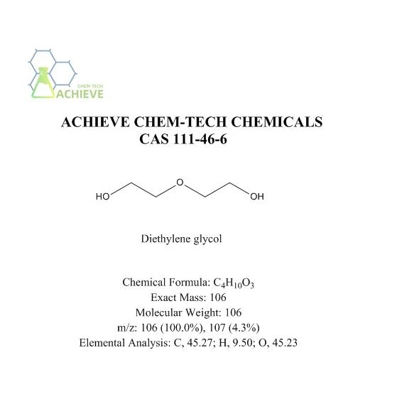 Ren dietylenglykol CAS 111-46-6