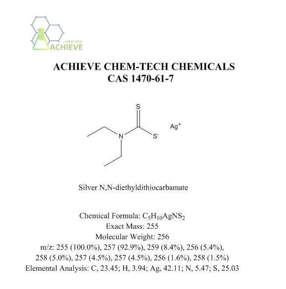 Silver N,N-dietylditiokarbamat CAS 1470-61-7