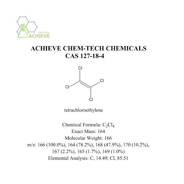 Tetrachloroethylene CAS 127-18-4