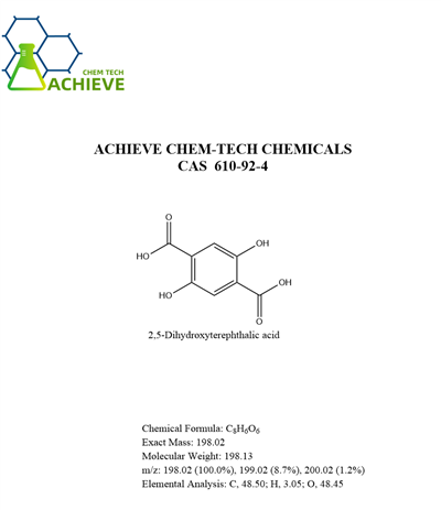2, 5- Dihydroxyterephtalic Acid Cas 610-92-4
