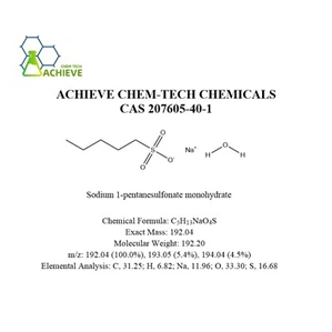 Natrium 1- pentanesulfonate monohydrat cas 207605-40-1