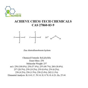 Zink Ditetrafluoroborate Hydrate CAS 27860-83-9